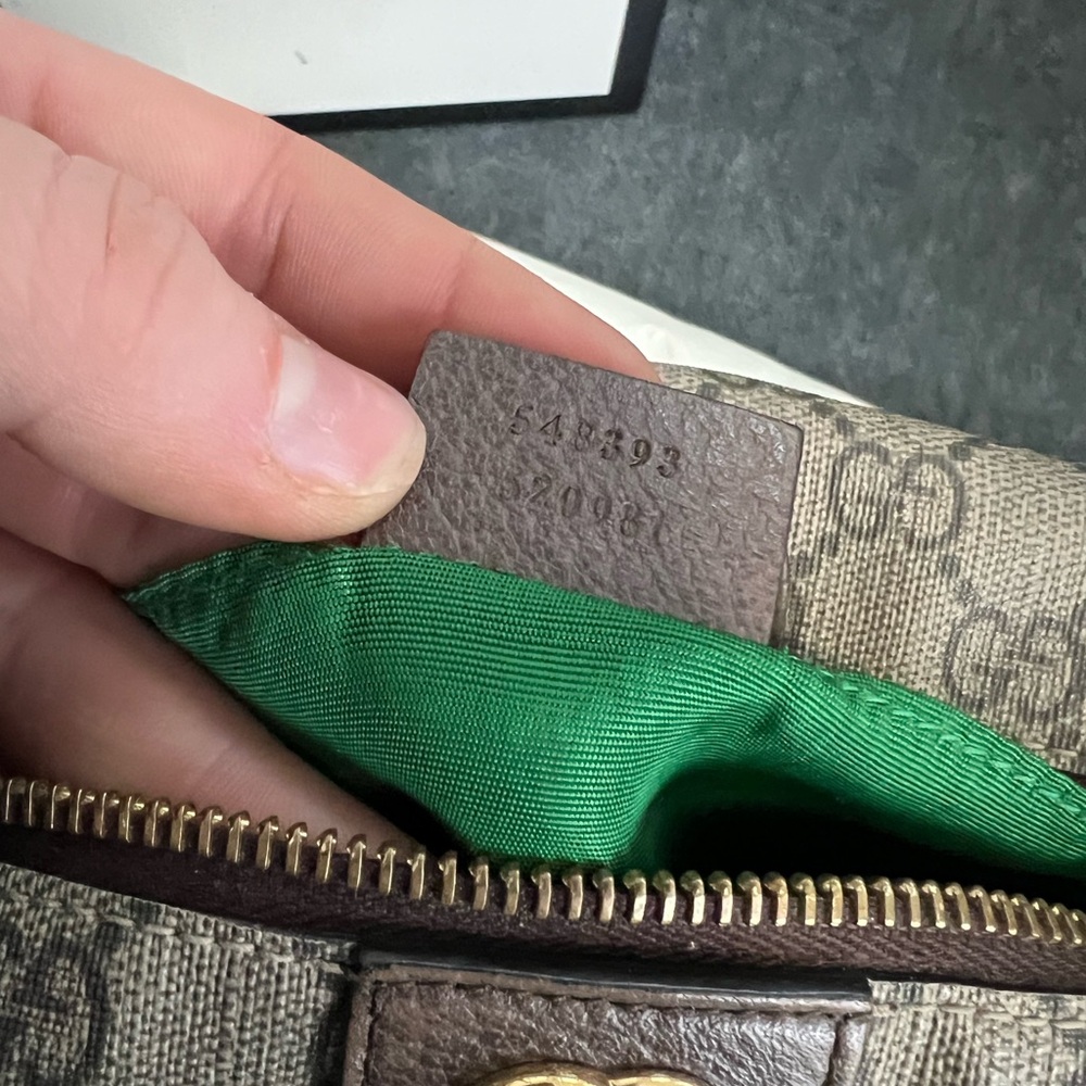 SOLD ‼️ Gucci Ophidia GG Coated Canvas Cosmetic Pouch - Picture 3 of 14